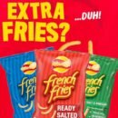 Assorted Flavour Crisps Multipack Box - Variety of 60 Crisps Snacks Box with EXTRA 3 x 18g French Fries Chips. Snacks Bulk Buy for Birthday Party Food, Pub Snacks, Movie Night, Camping